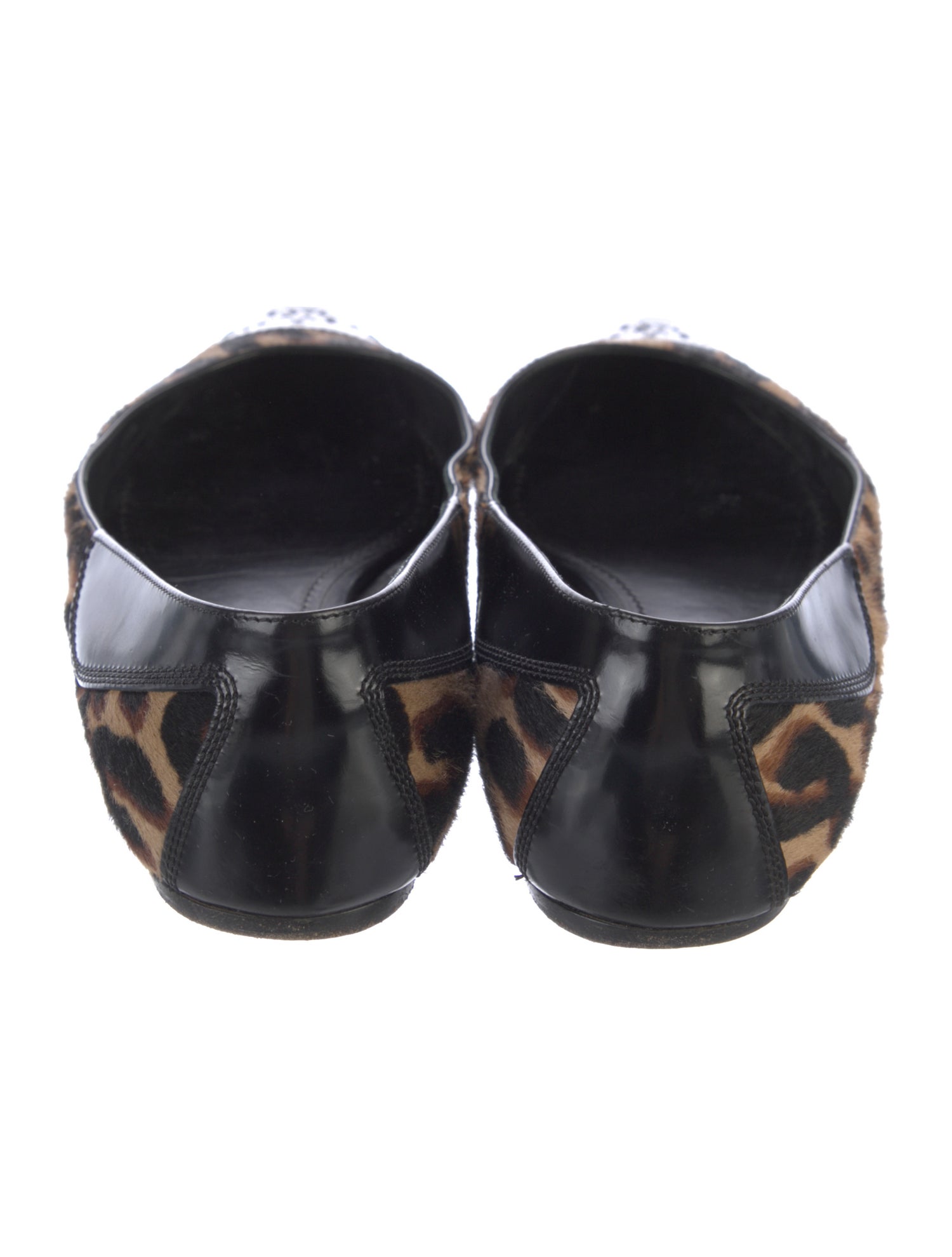 Louis Vuitton Ponyhair Printed Ballet Flats